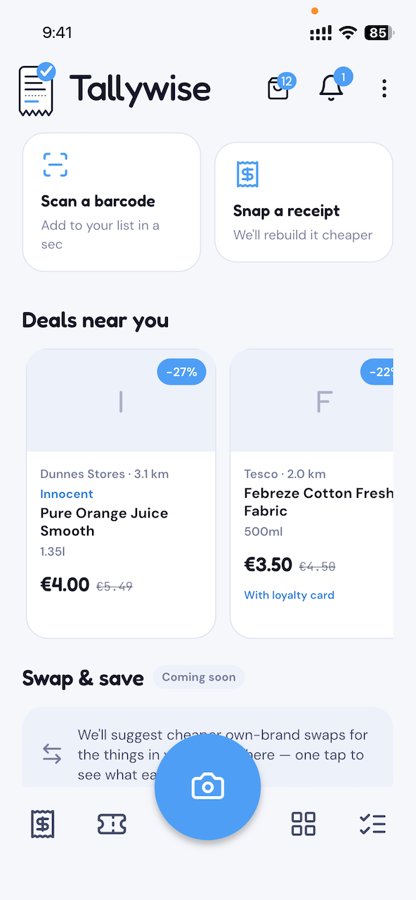 Tallywise deals — recent price drops at supermarkets near you.